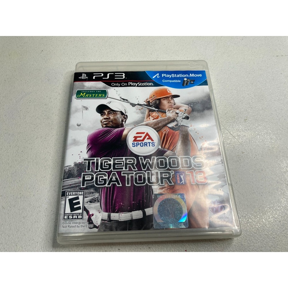 Tiger Woods PGA Tour 13 Sony PlayStation 3 PS3 2012 Complete Tested Golf Masters